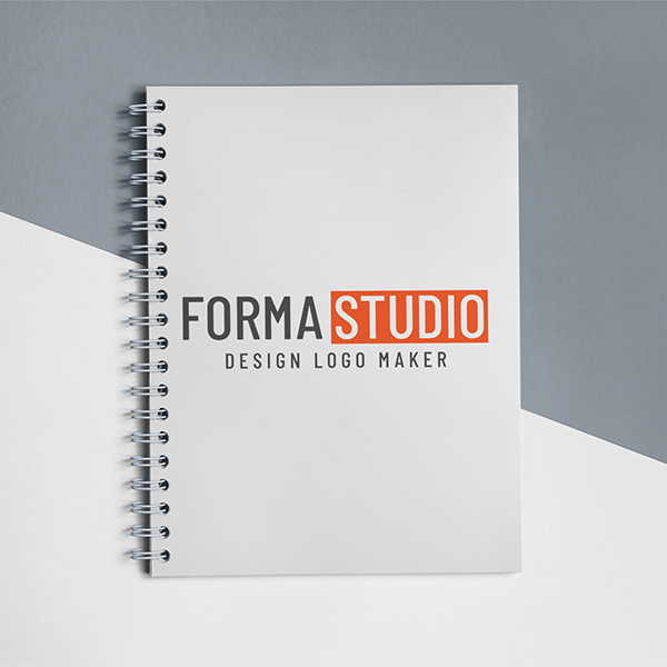 Frontal Shot Template Of A Spiral Notebook Lying On A Bicolor Surface A15308 Copy