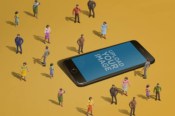 Iphone 8 Mockup Example